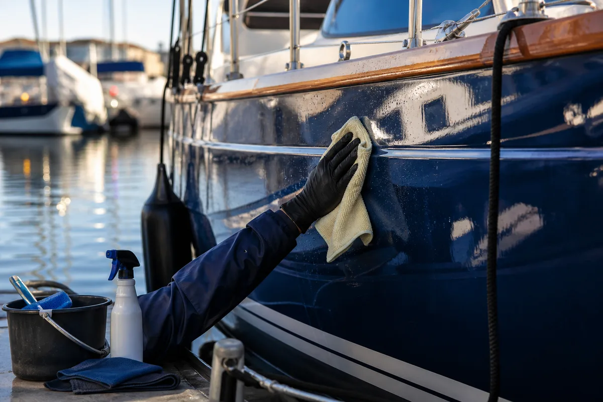 Hivernage et entretien annuel d'un bateau